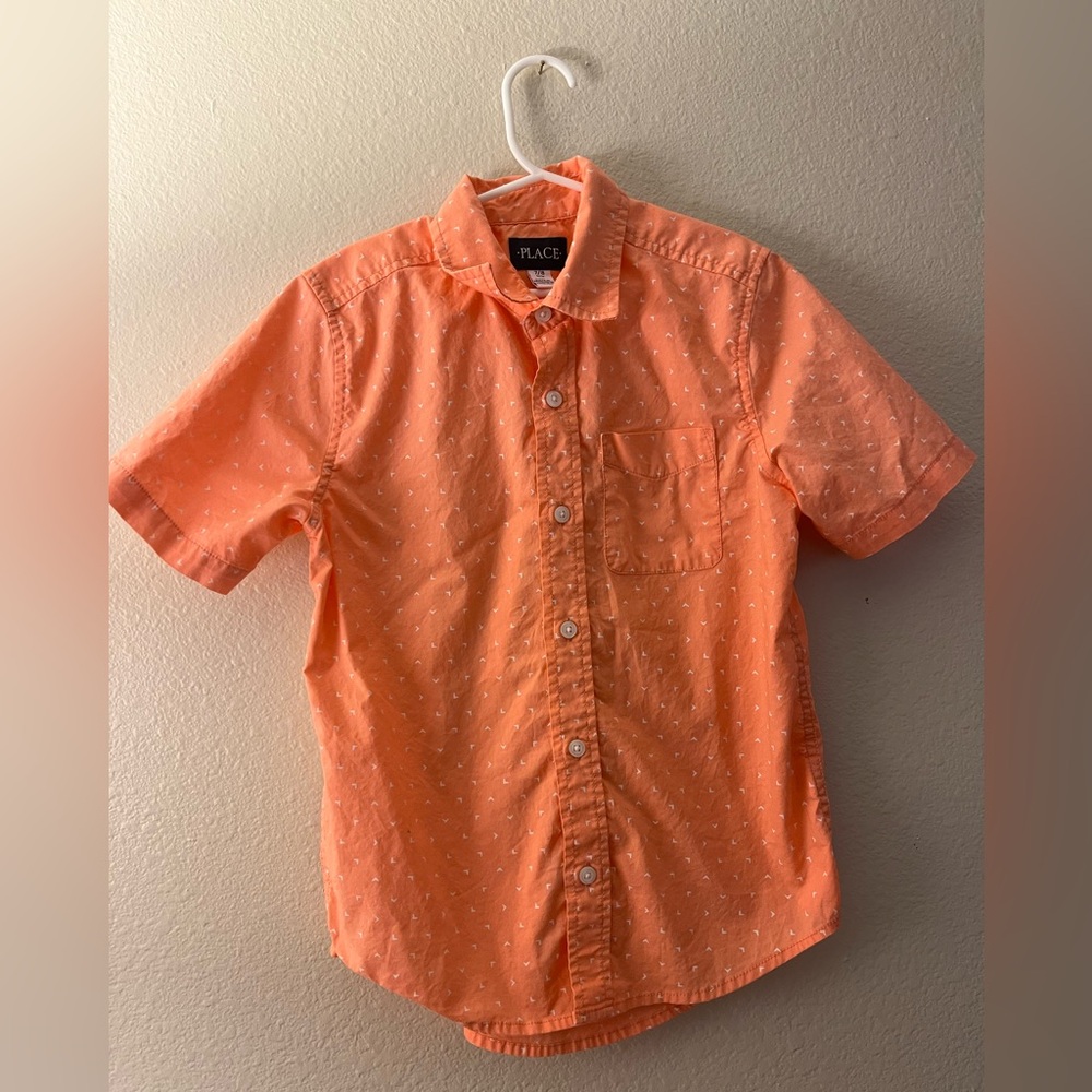 The Children’s Place boys button down shirt size 7/8